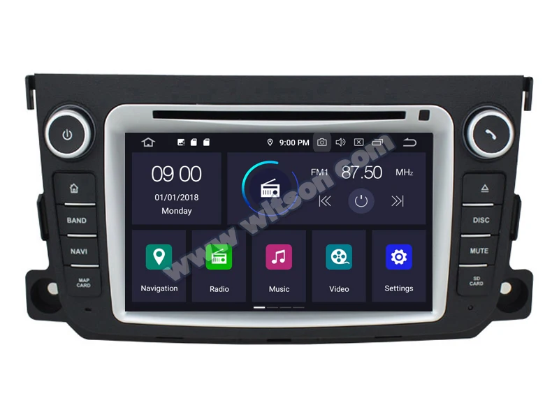 Автомобильный DVD плеер WITSON Android 10 0 с gps dvd плеером для SMART 2010 2015 автомобильная