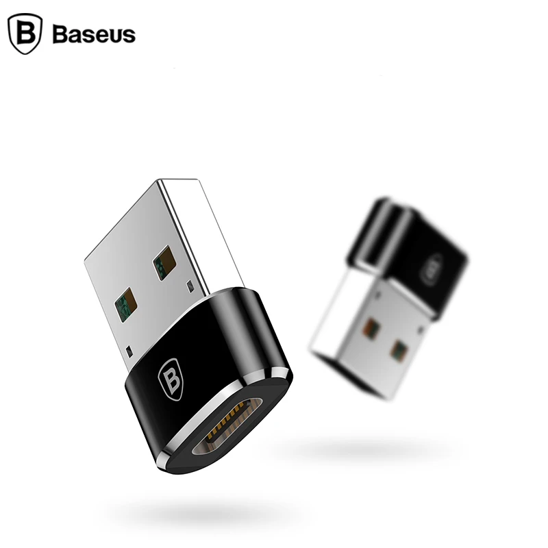 

Baseus USB Male to USB Type C Female OTG Adapter Converter for Macbook PC Male USB OTG Adapter TYPE-C Female Data Charger Cable