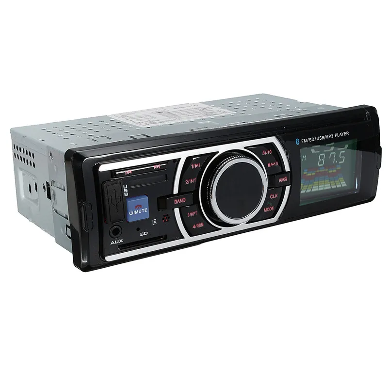 12V Car Stereo Radio Bluetooth MP3 Audio Player Support Bluetooth Phone USB/SD AUX-IN/FM Port Car RADIO In Dash audio-player : image 12V Car Stereo Radio Bluetooth MP3 Audio Player Support Bluetooth Phone USB/SD AUX-IN/FM Port Car RADIO In Dash audio-player