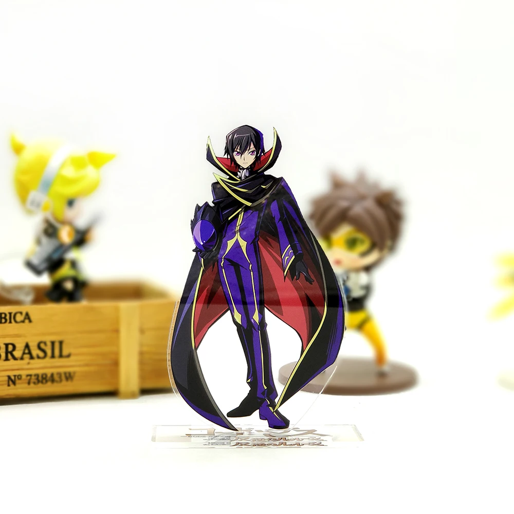 Love Thank You Code Geass Lelouch Lamperoug Lulu Zero фигурка на акриловой подставке модель держатель пластины торт Топпер аниме японский крутой