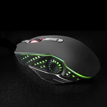 Беспроводная игровая мышь перезаряжаемая 2,4G 6 Регулируемых уровней dpi для ноутбука LSMK99