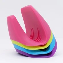 Толстый пищевой силиконовый антиобжимной Держатель для посуды изоляция для кухни лоток чаша-держатель печь для выпечки с ручной курткой 10 см* 7,5 см