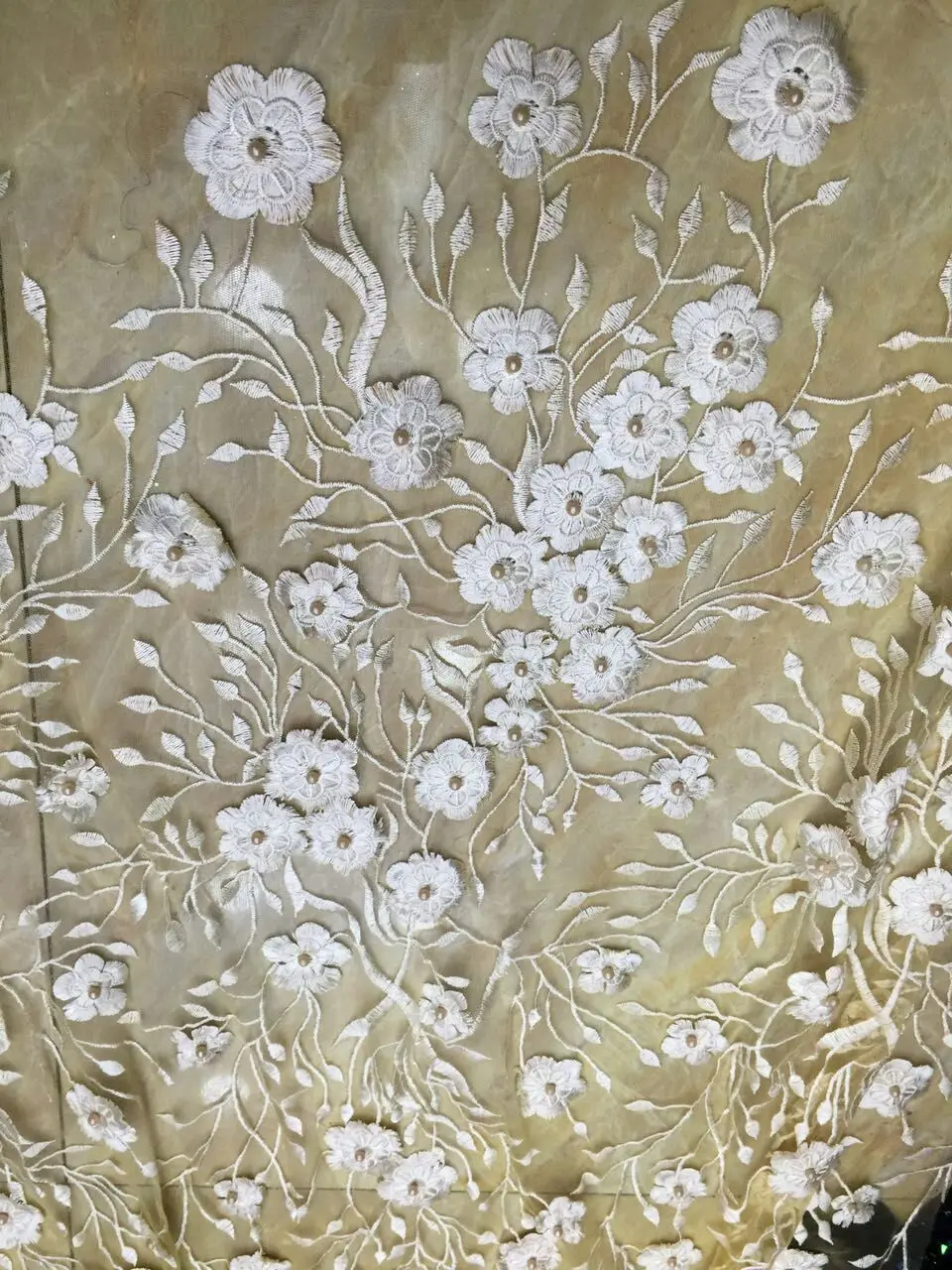 

2017 latest design applique beads lace French Net Lace Fabric with stones For Wedding Embroidery african lace fabric 5 yard/lot