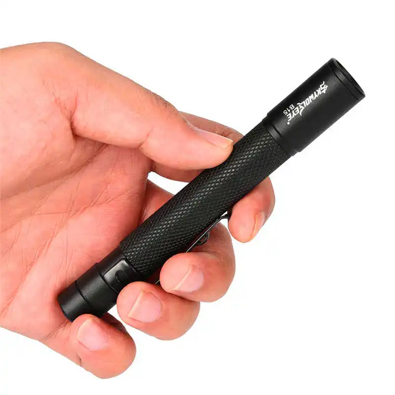Super Bright Lamp XPE-Q5 LED Mini LED Flashlight Ultra Bright Handy Penlight Torch Pocket AAA powerful led flashlight #4A30 (2)