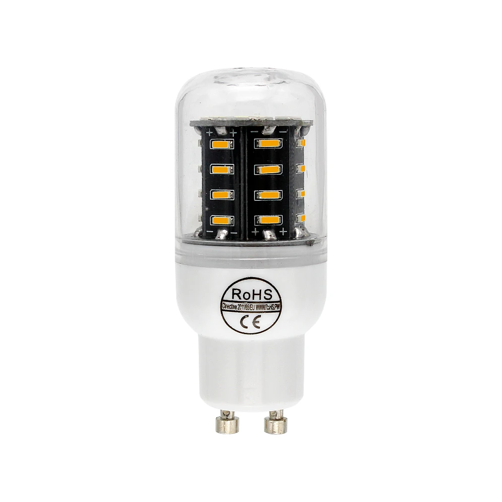 No Flicker high quality GU10 LED light Lampada 220v 38 LEDs Replace 30w