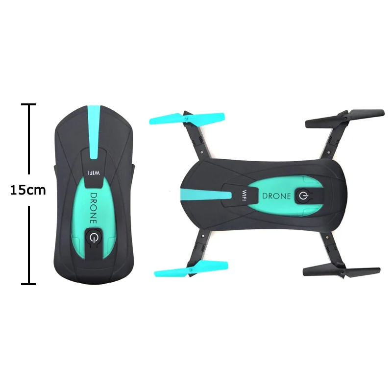 jy018 mini foldable rc pocket selfie drone