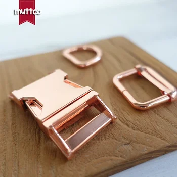 

20sets/lot (metal buckle+adjust buckle+D ring/set)DIY Dog Collar 2.5cm diy emboitement zinc alloy adjust buckles Sewing TZP-010