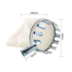 Садовые инструменты выбора фруктов головы металлический сбор фруктов инструменты ФРУКТЫ Catcher урожая сбор Apple цитрусовых груша Персик