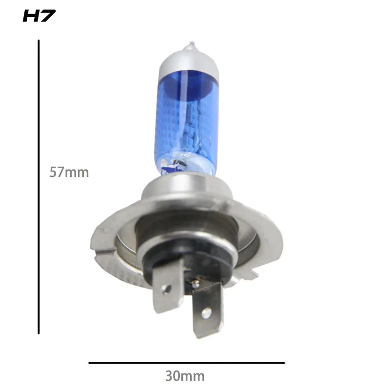 2x галогенная лампа 12V 6000k 55 Вт высокий низкий пучок 880 881 H1 H3 H4 H7 H8 H9 H10 H11 H12 H13 9004 9005 HB3 9006 HB4 H1R2 HIR2 9012 H15