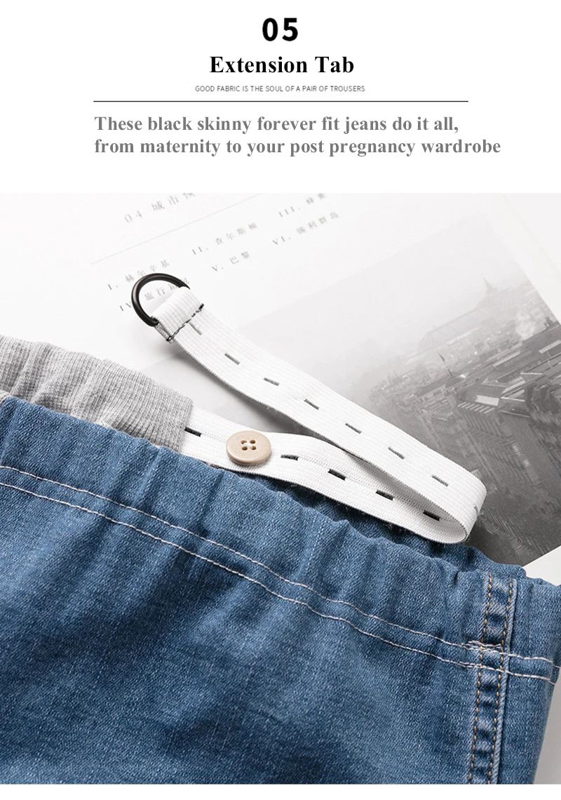 Штаны для беременных обтягивающие джинсы-скинни эластичные Высокая талия для беременных джинсовые штаны Беременность и кормление леггинсы стрейч Лифт
