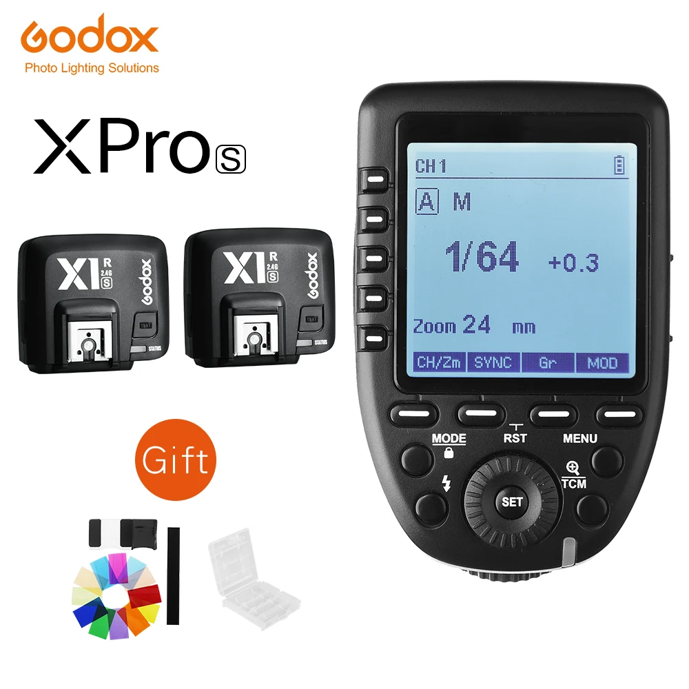 В наличии GODOX XPro S TTL 2 4G Беспроводная Высокоскоростная синхронизация X системный