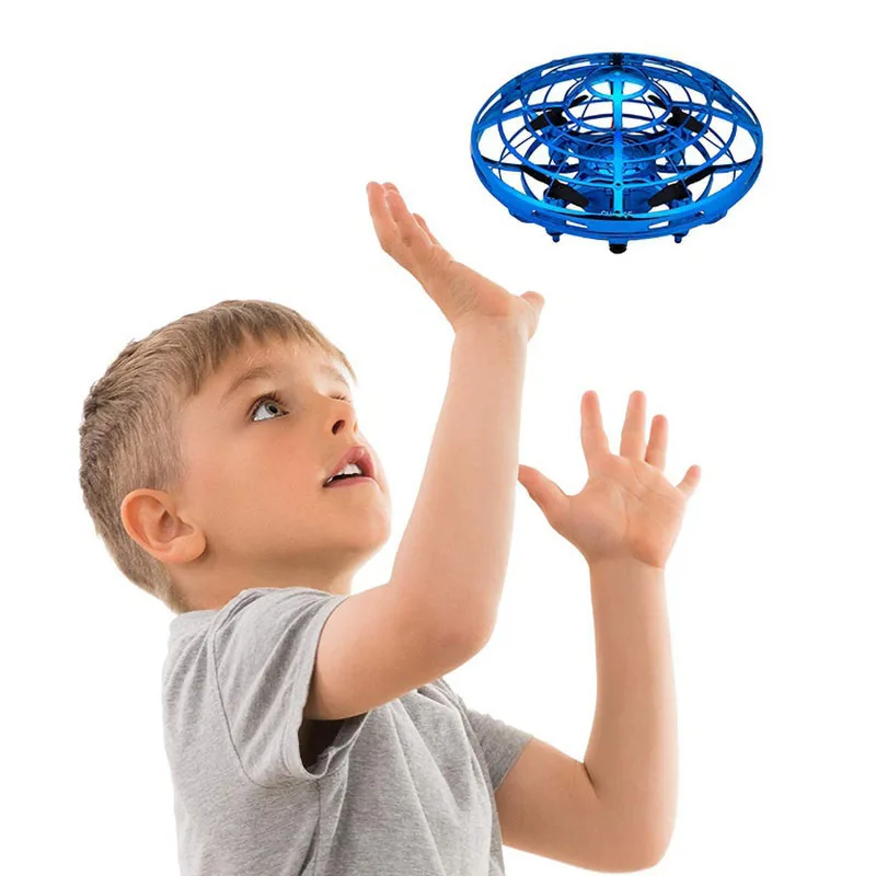  UFO Ball Flying Aircraft Anti-collision Hand UFO Helicopter mini drone small intelligent induction 