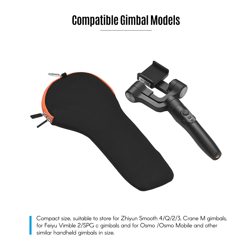 Переносная сумка Gimbal для Zhiyun Smooth 4 Q 2 3 Crane M Feiyu Vimble SPG c Osmo Mobile Handheld Gimbal|Сумки