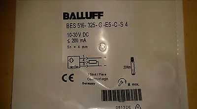 

DHL/EMS NEW Ball-Uff proximity switch BES 516-325-G-E5-C-S4 10-30VDC free shipping -E1