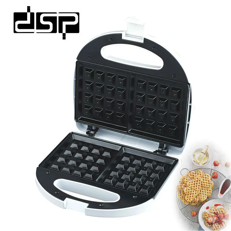 

DSP Waffle Maker Small Cake Maker Non-stick cooking plate Baking Plate 250 W power Constant heating temperature