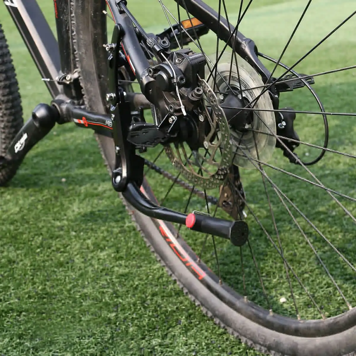 SEWS-Регулируемая Kickstand Kick Stand крепление для горного велосипеда MTB Велоспорт подходит 2"-28"