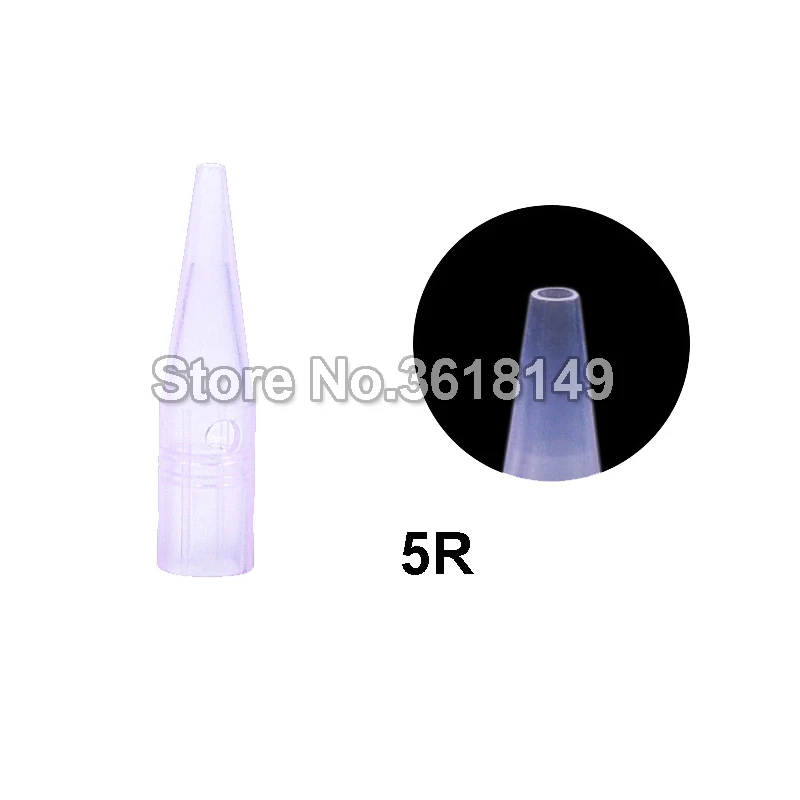 New 1R 3R 5R 5F 7F Tattoo Needle Tips Needles Caps For Embroidery Machine Giant Sun Permanent Makeup Tube Nozzles | Красота и