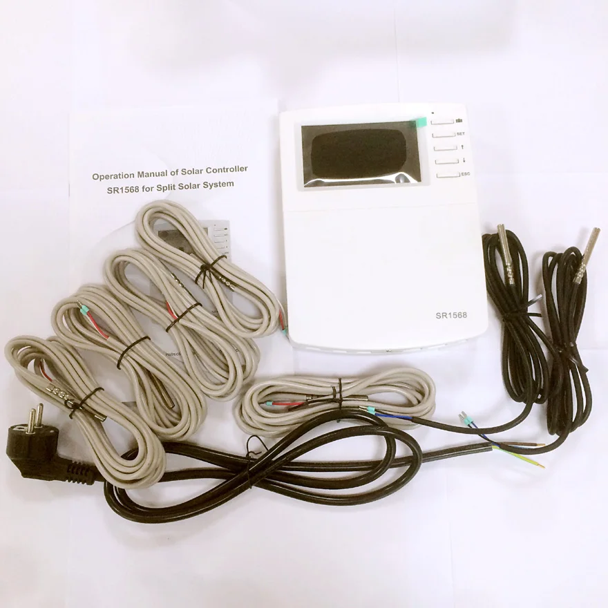 New SR1568 Solar Water Heater Controller with TFT display,RS485communication,23system application Data saved on the TF card 3 New SR1568 Solar Water Heater Controller with TFT display,RS485communication,23system application Data saved on the TF card 3