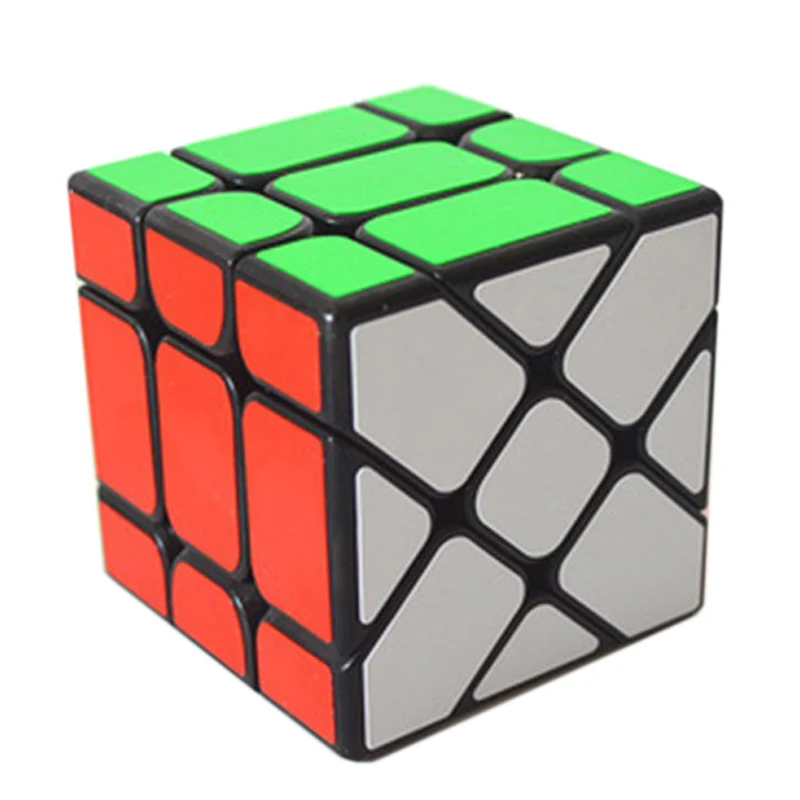 

Magic Cube Professional 3x3x3 Rainbow Cubes Square Puzzle Speed Classic Toys Learning & Education For children Kids TY0099
