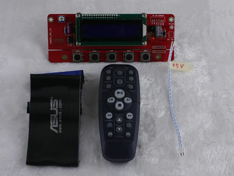 CD/DVD Оптический привод контроллер DIY плеер IDE Play CD готовая продукция с пультом
