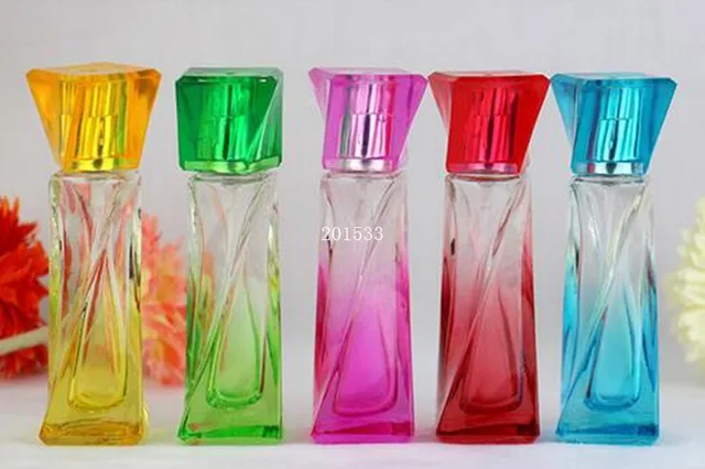 free shipping 20ml perfume bottle shaped colored glass bottles empty perfume spray perfume bottle points bottling - Colored Glass Bottles free shipping 20ml perfume bottle shaped colored glass bottles empty perfume spray perfume bottle points bottling - Colored Glass Bottles