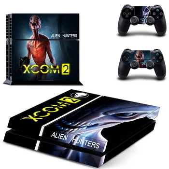 

Xcom 2 Alien Hunter PS4 Skin Sticker Decal for Sony PlayStation 4 Console and 2 Controller Skin PS4 Sticker Vinyl Accessory