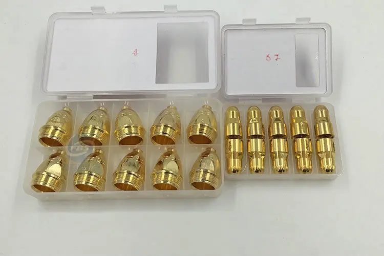 P-80 Zhang's Air Plasma Nozzles TIPS Plasma Cutter Torch Consumables High Quality CNC Cutting Knife Electrode Nozzle 20pcs P-80 Zhang's Air Plasma Nozzles TIPS Plasma Cutter Torch Consumables High Quality CNC Cutting Knife Electrode Nozzle 20pcs
