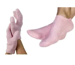 Многоразовый гель-содержащие спа-носки перчатки увлажняющий отшелушивающий крем-пилинг для лица и тела, маска для ног гладкой Маски для
