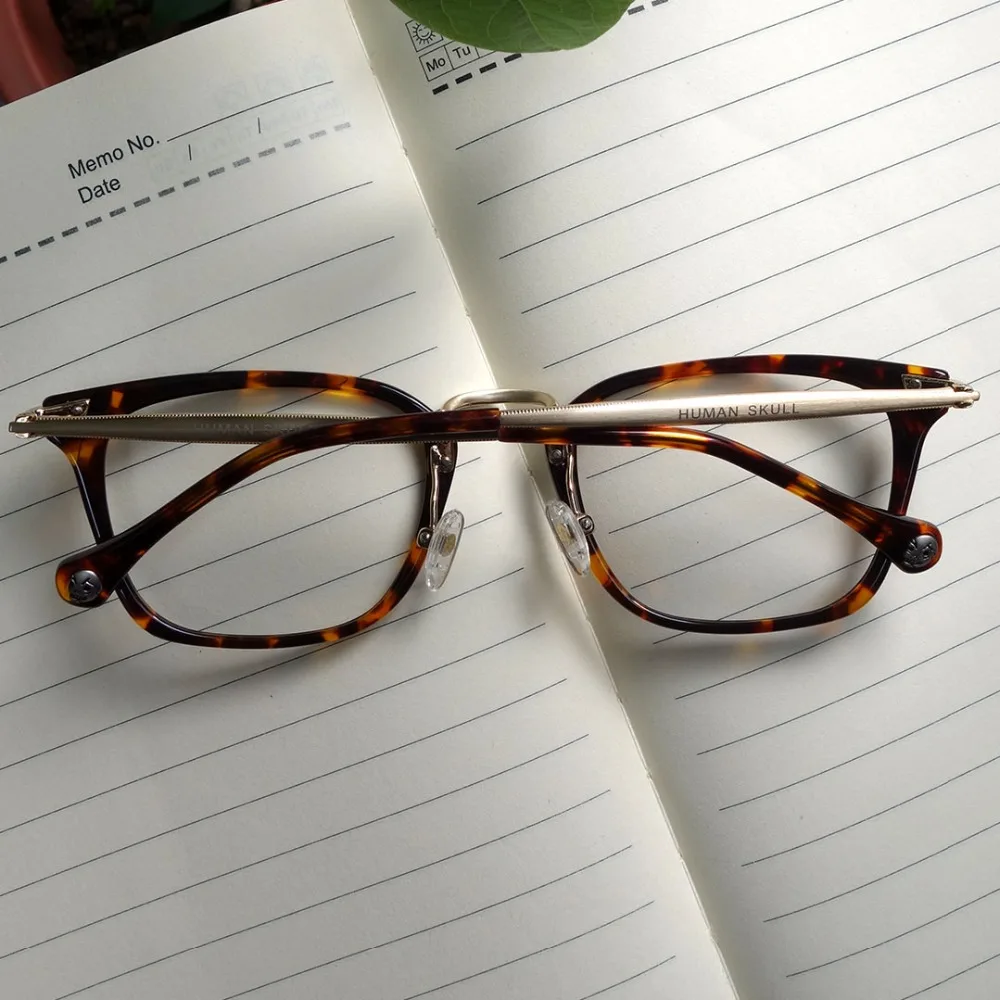 Прямоугольные Ретро Винтажные оптические очки по рецепту es оправа очки для женщин и мужчин среднего размера черепаха