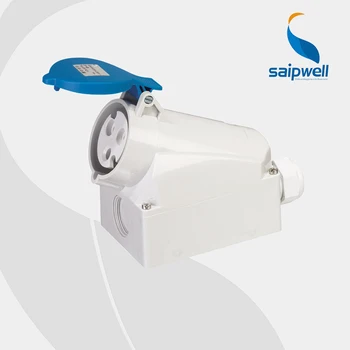 

IP44 Waterproof Female Socket/ 3pins industrial Socket 230V 32A (SP1421)