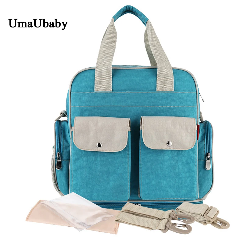 

Multifunctional Large Capacity Single Shoulder Slung Shoulders Mummy Bag Waterproof Nylon Mother&child Out Backpack new 2019