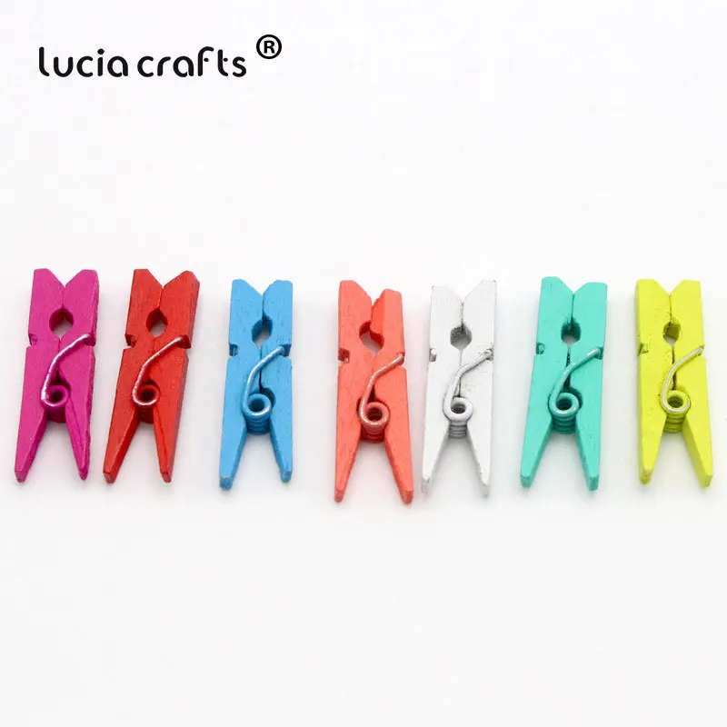 Деревянные прищепки для одежды Lucia Crafts E1106|clothespin clips|clothespins woodenclothespin 100 |