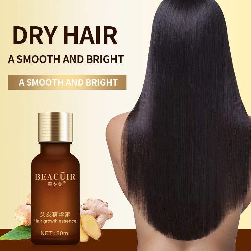 

Hair Growth Essence Hair Repair Treatment Liquid Regrowth Essential Oil Serum Preventing Hair Loss Fast Restoration 20ML