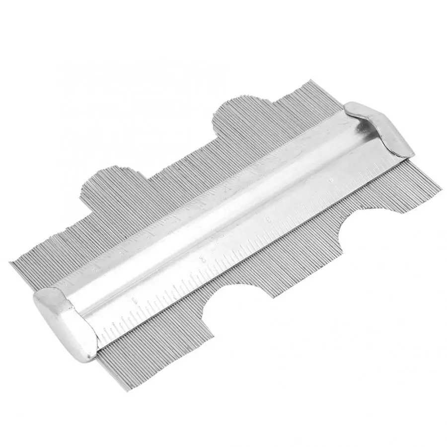 

125mm Steel Measuring Gauge Irregular Contour Copy Gauge Duplicator Wood Marking Tool Woodworking Measuring