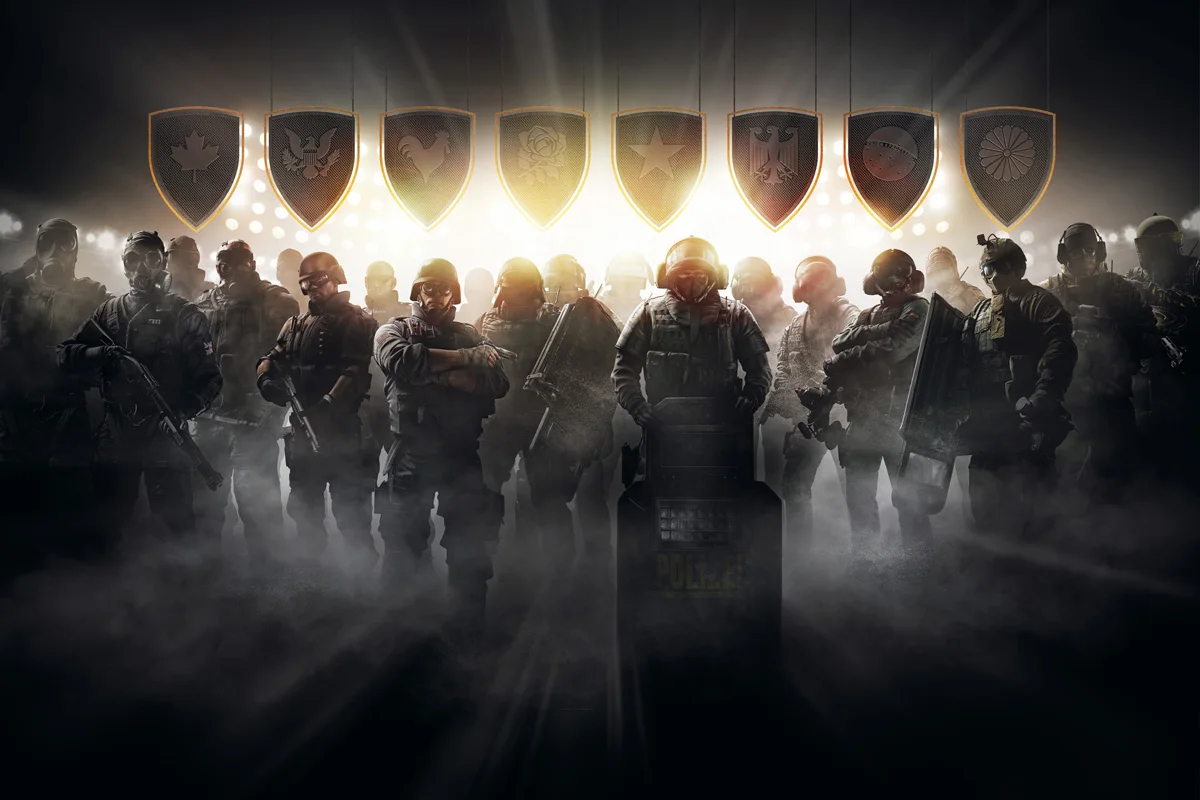 

Rainbow Six Siege Posters Home Accessories Decorative Painting Silk Printing Process Video Games Wallpaper 50X75 Cm