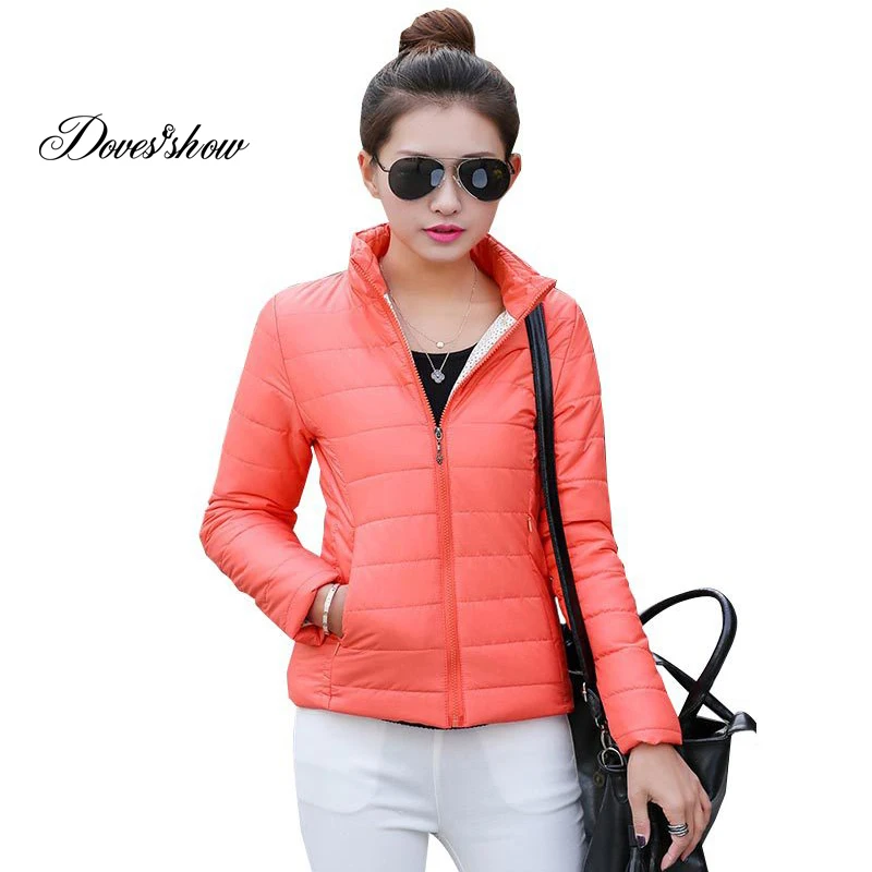 womens short padded jacket