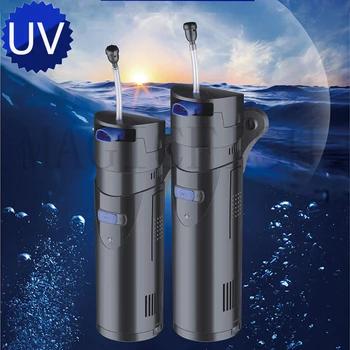 

Multifunctional Ultraviolet germicidal lamp and internal filter pump for aquarium SUNSUN GRECH UV lamp CUP 803 805 807 809