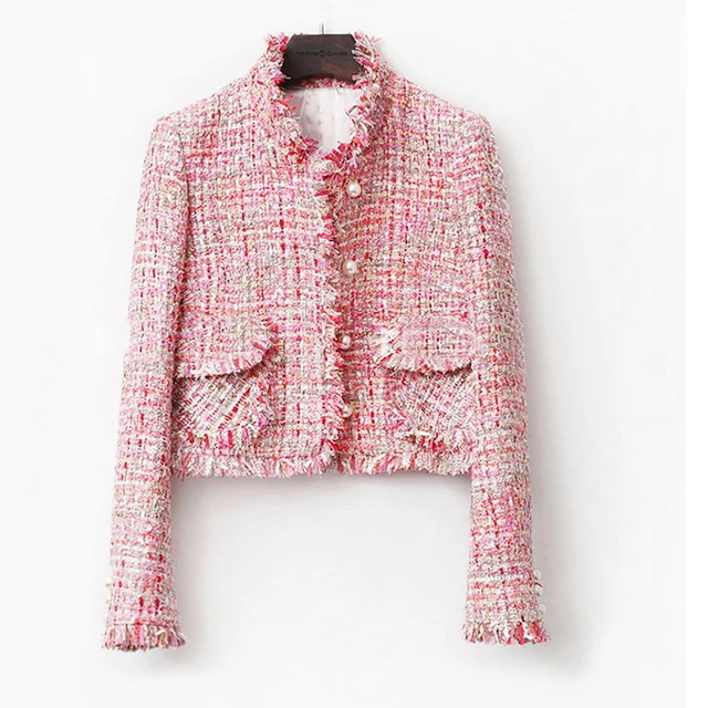 tweed blazer womens