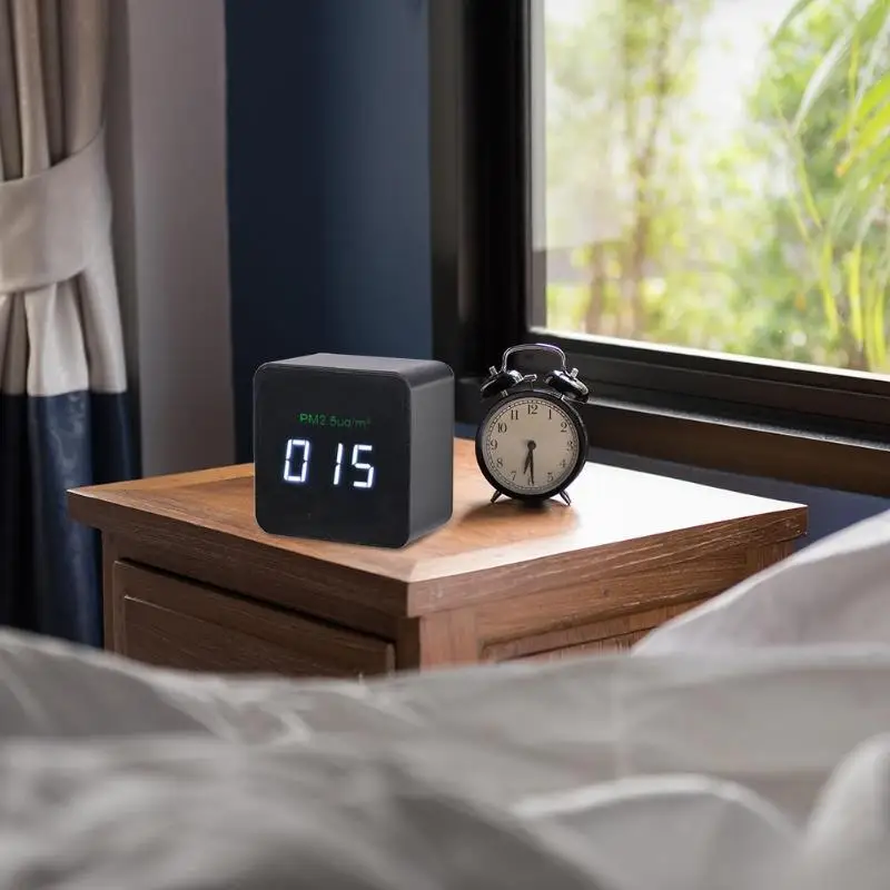 Портативный Smart Air Quality PM2.5 монитор детектор газоанализатора тестер(A