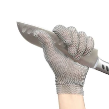 Устойчивые к порезам рыболовные перчатки для обработки рыбы перчатка для обработки устойчивые к порезам рыболовная стальная металлическая перчатка