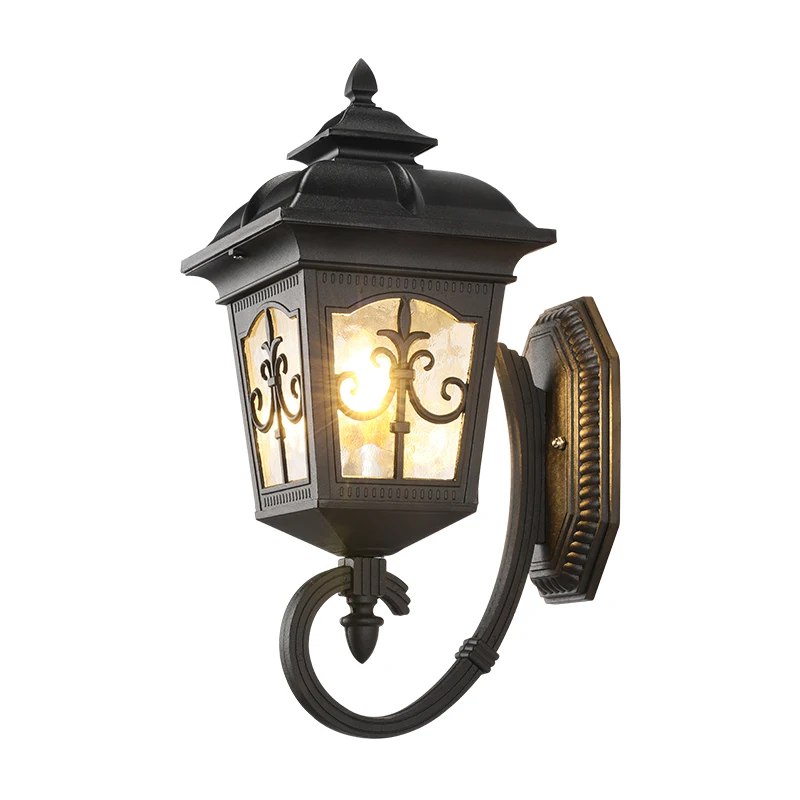 

Outdoor waterproof wall garden balcony light wall pillar European garden corridor light outdoor door wall hanging lamp