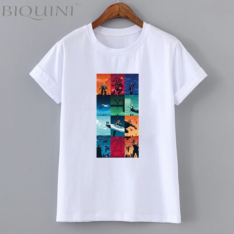 

Marvel Superhero T Shirt The Avengers Men/Women Casual Tshirt Fashion Unisex T-shirts Cotton Short Sleeves Summer T-Shirt