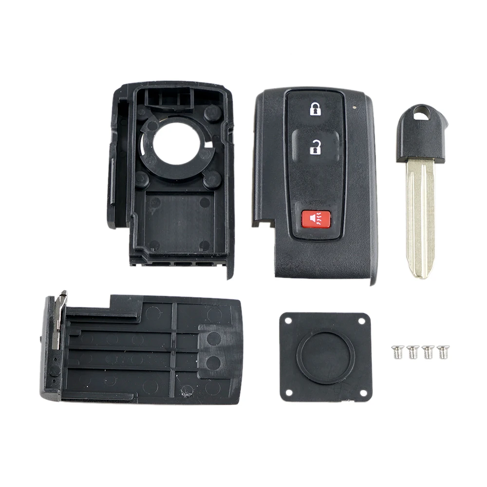 Чехол для смарт ключа с 3 кнопками и небольшим ключом Prius 2004 2009 Toy43|Ключ от авто| |