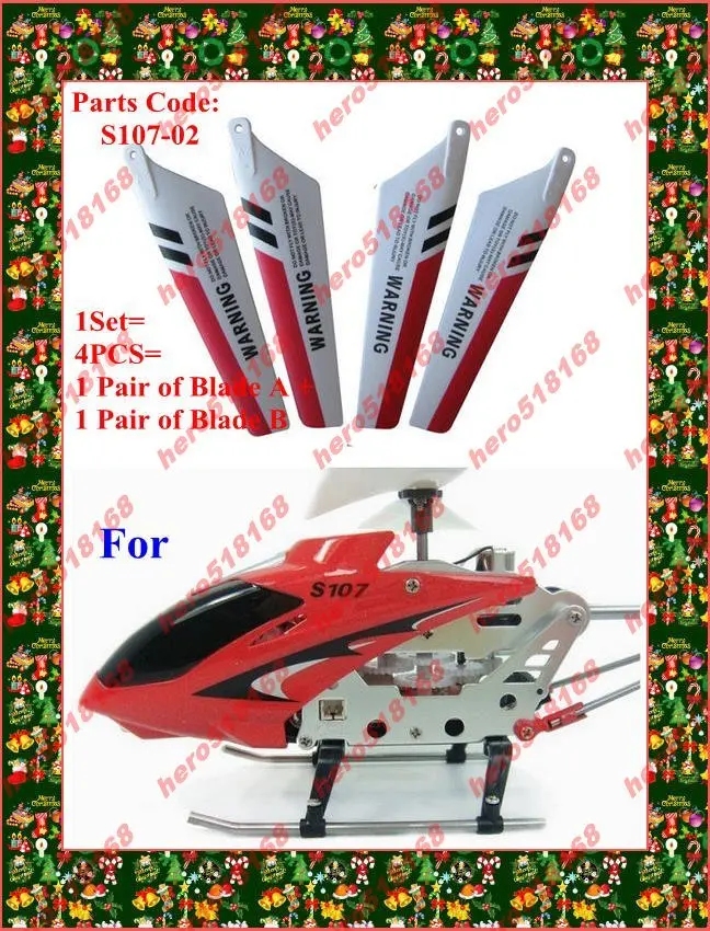 Helicopter Part 5pcs Mini Syma Helicopter Spare Parts S107 S107g