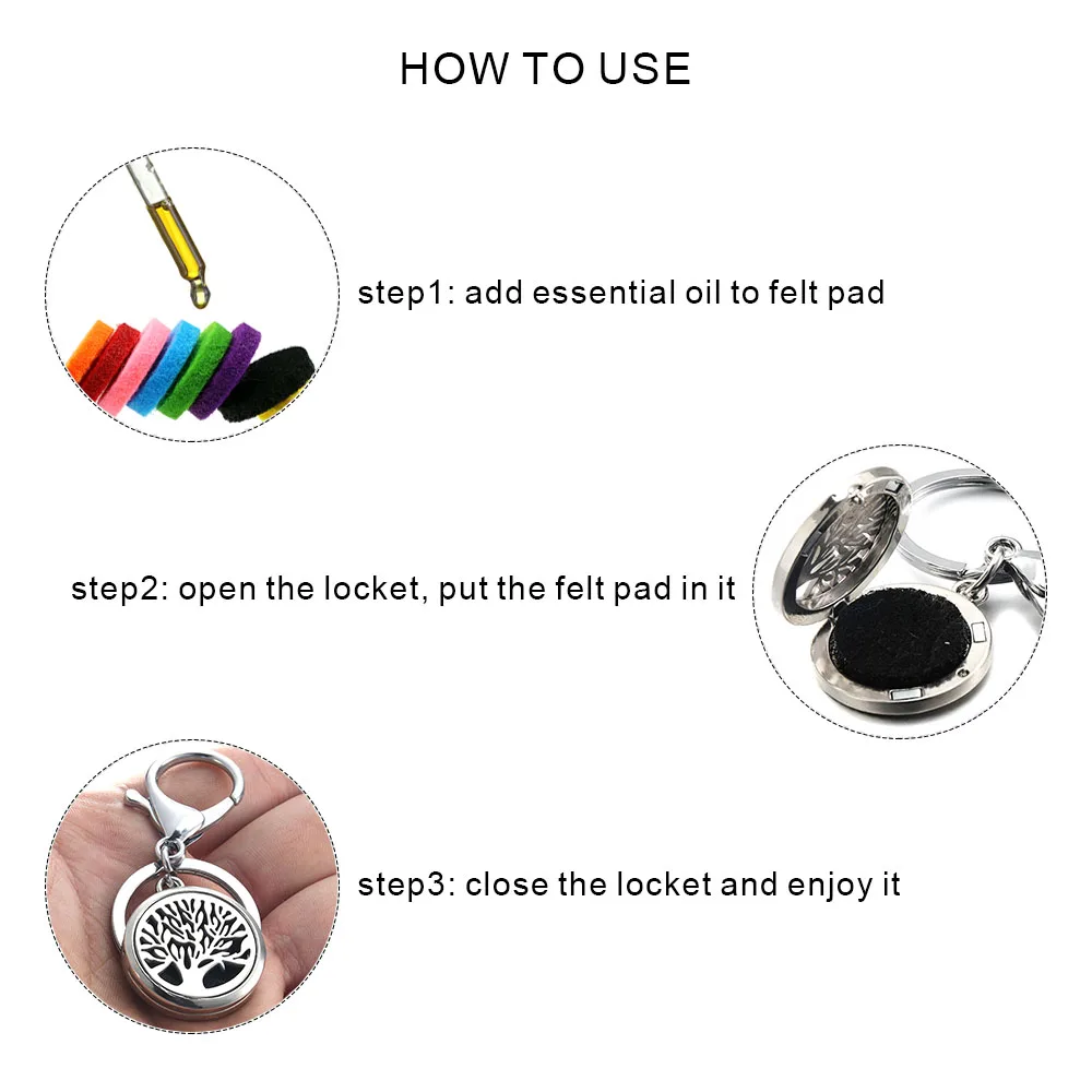 ZP-KD001 stainless steel diffuser keychain (5)