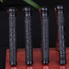 Ebony Aloes резьба по дереву рельефный аромат благовоний трубка бочонок винт губная помада ароматный благовония трубка Дорога Фиолетовый сандаловое дерево