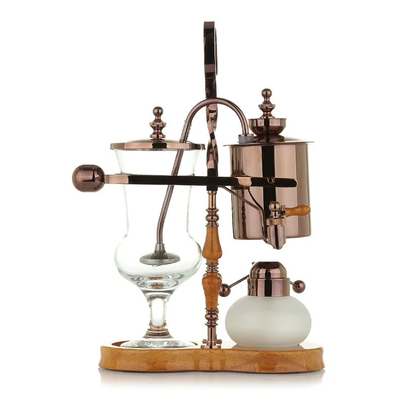 Royal Belgium coffee maker/Barcafe Family use luxury Royal Belgium syphon balance vacuum coffee