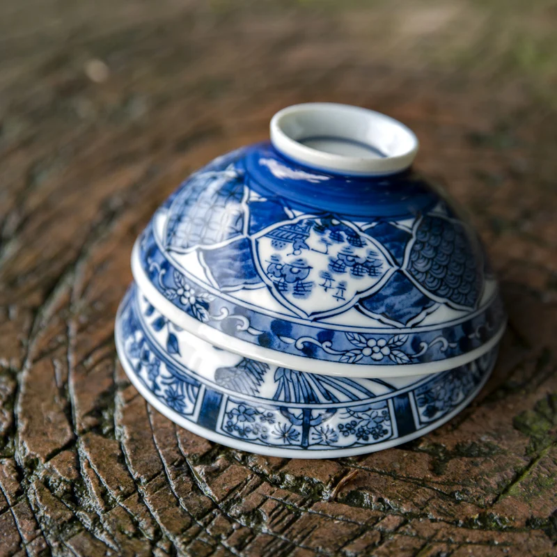 1 шт. керамическая чаша креативная рисовая чаша посуда в японском стиле с мультиузором