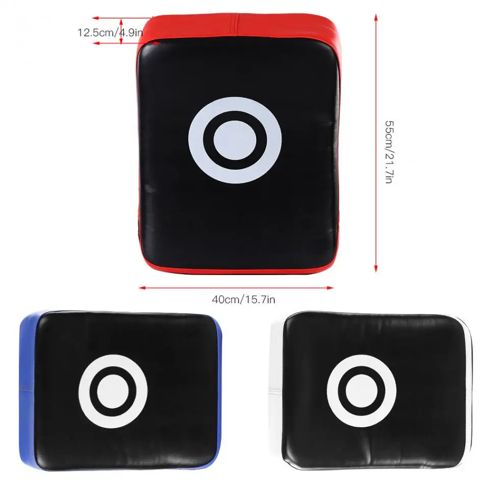 Большой Размеры Kick Pads качество ног целевой тхэквондо бокс Муай Тай Strike Kicking пробивать изогнутая прокладка Скорость сумка Training щит
