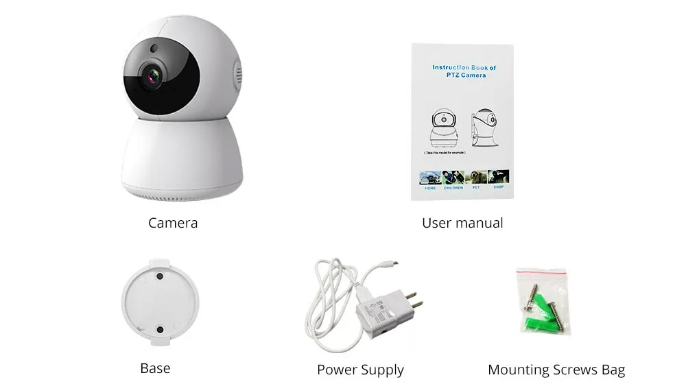 ip camera wi-fi packing 203